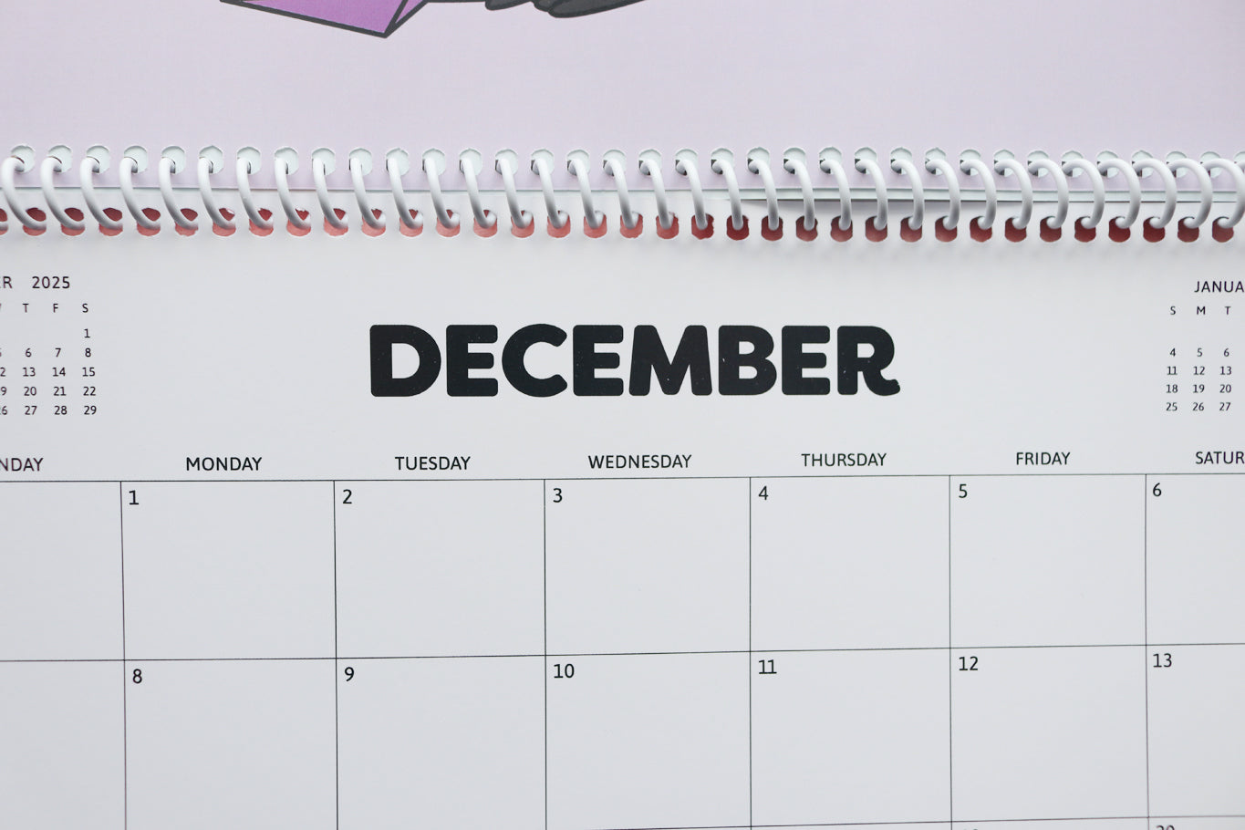 2025 Cats and Dice Calendar