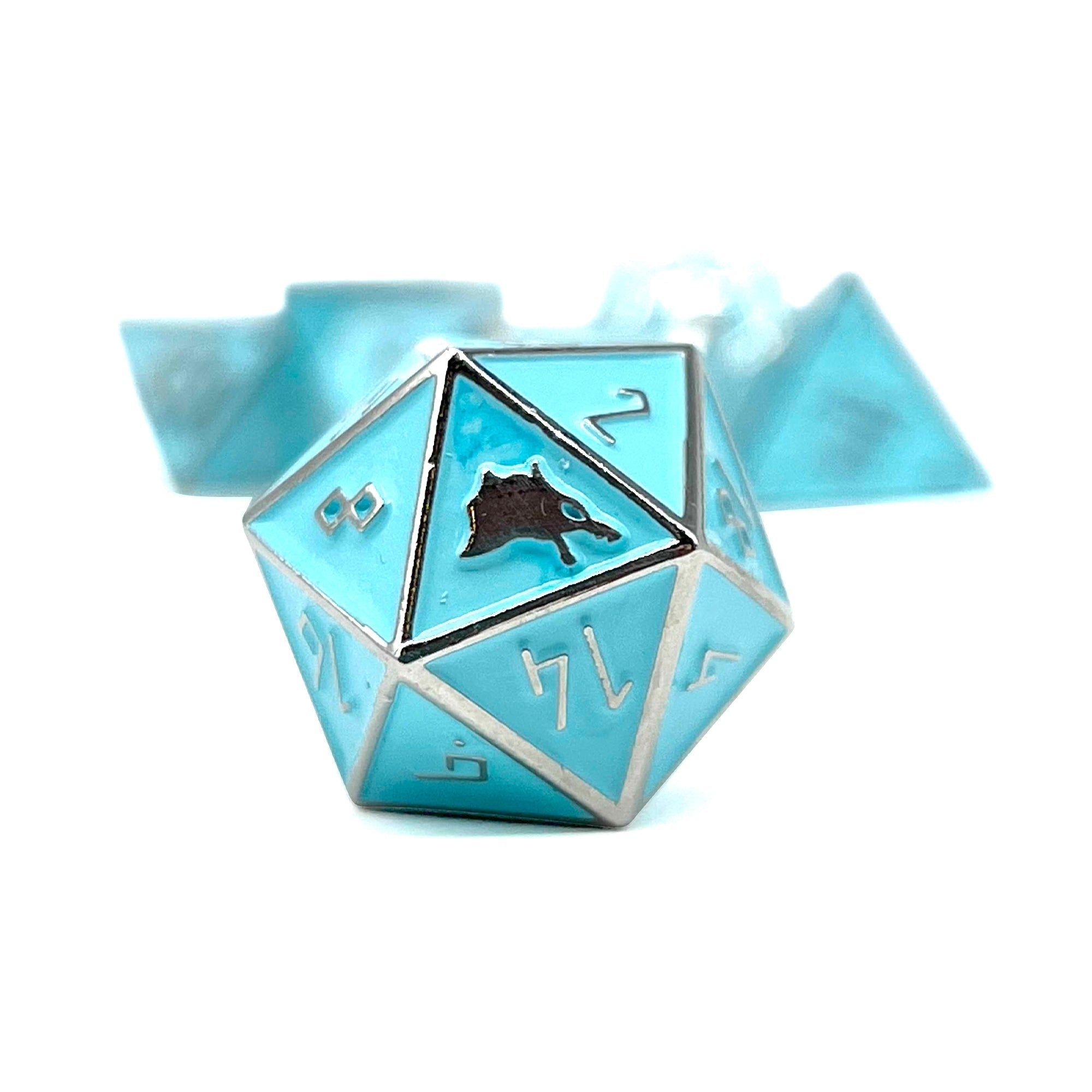 Banshee Wail - Norse Themed Metal Dice Set by Norse Foundry