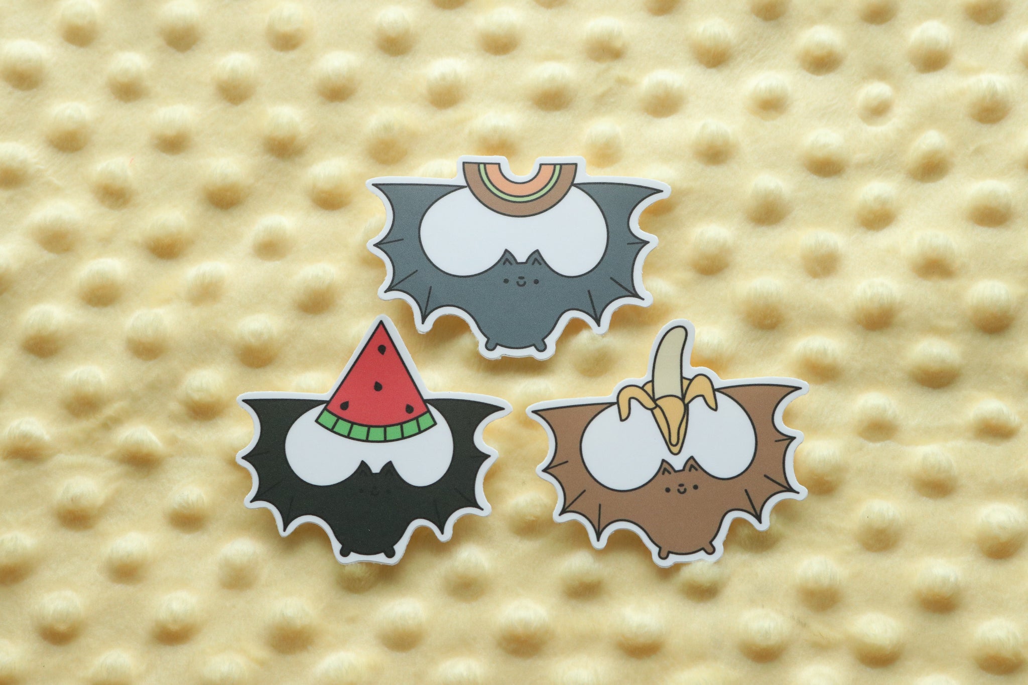 Fruit Bat Stickers