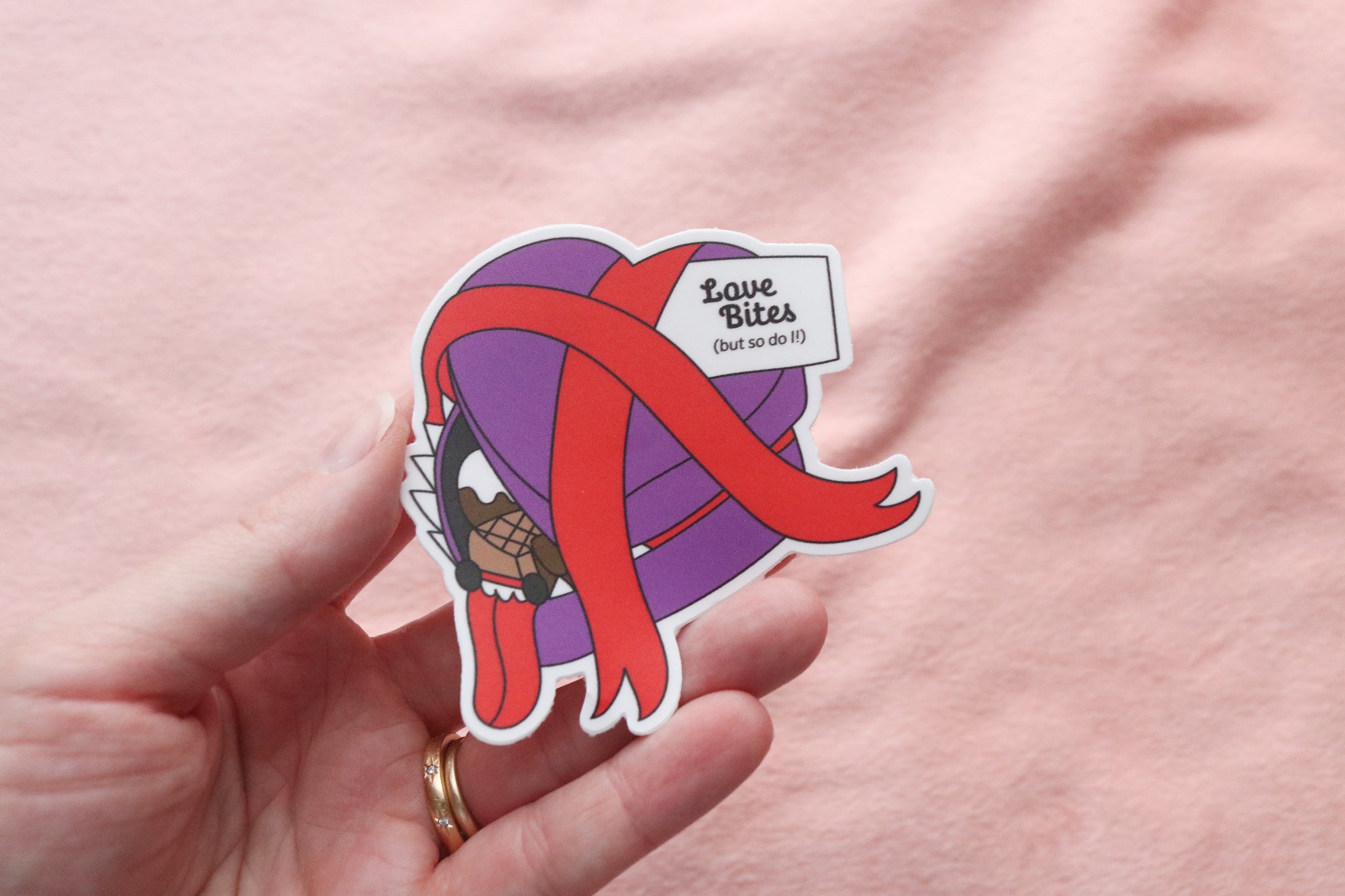 Chocolate Box Mimic Sticker