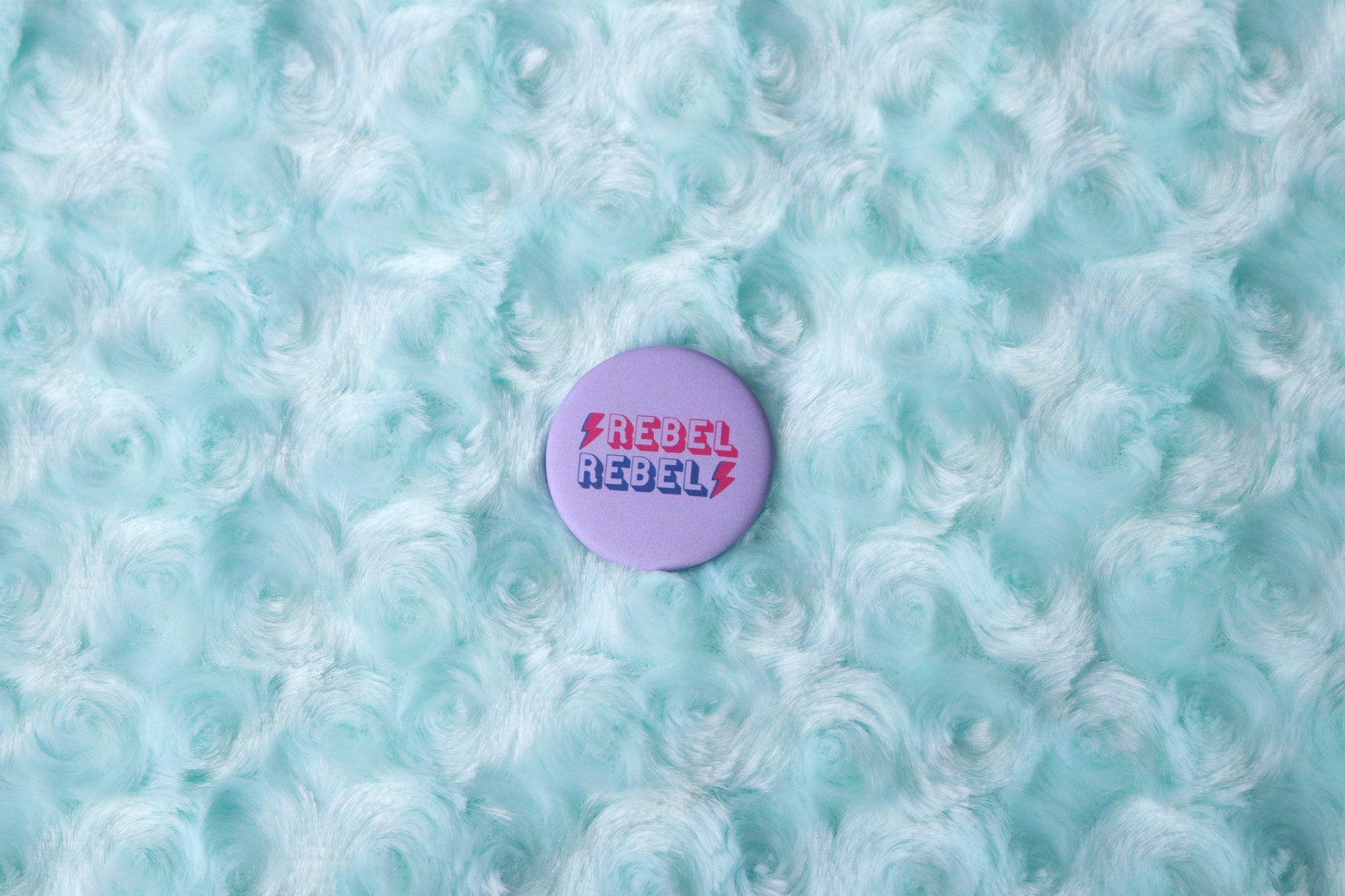 Rebel Rebel Bisexual Pride Button