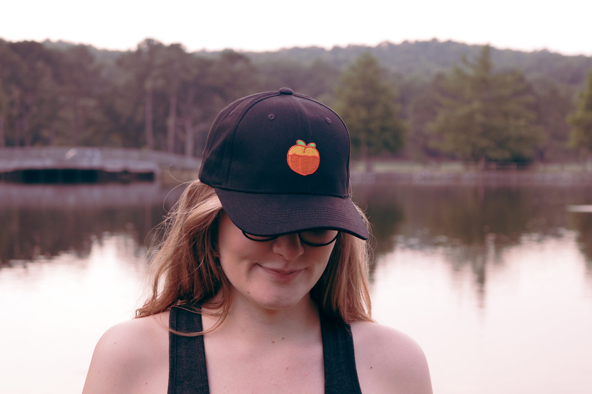 Peachy Keen Bow Tie Baseball Cap