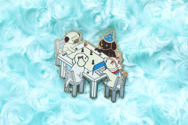 Cat Tower Enamel Pin by Dbl Feature