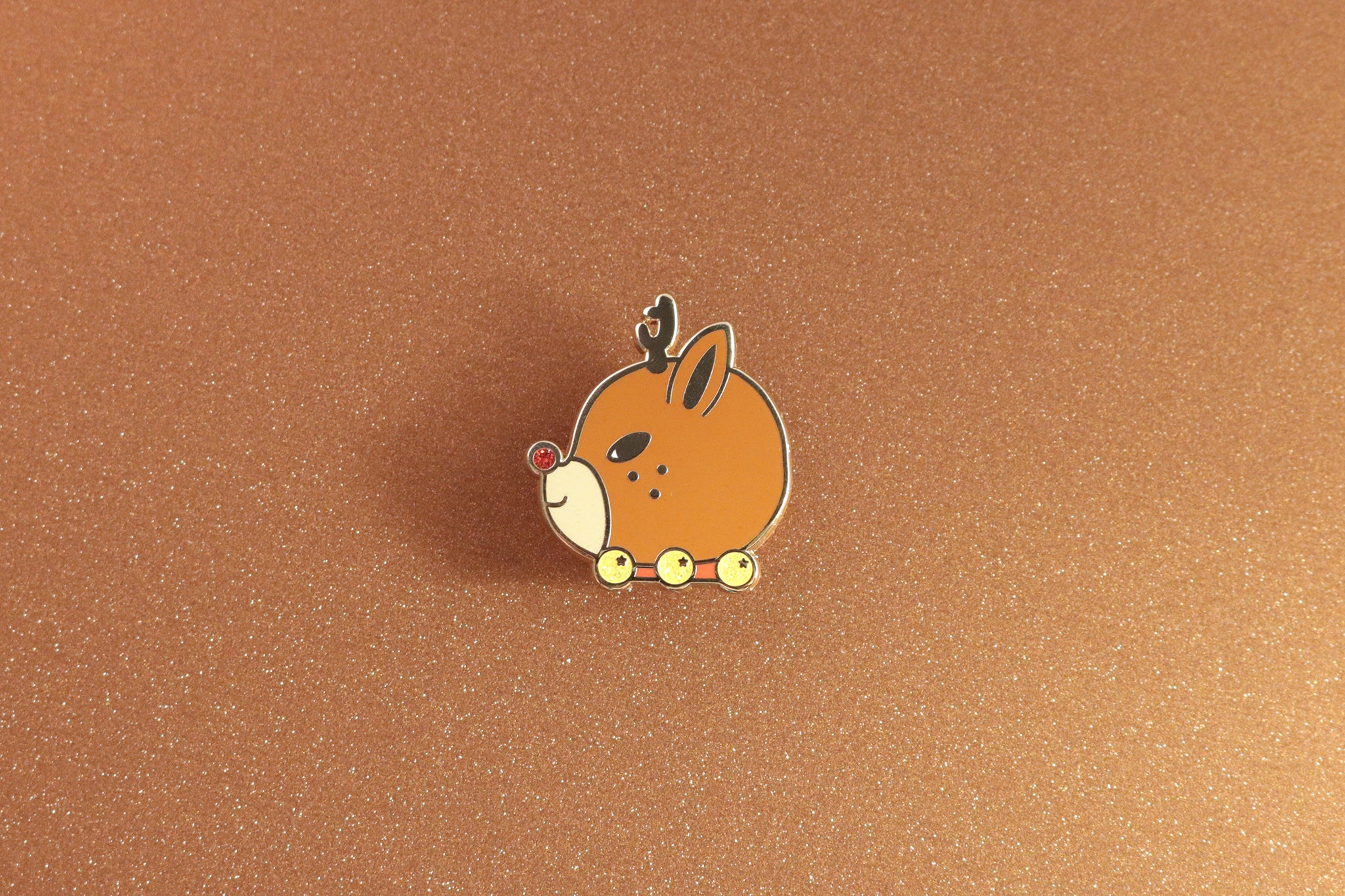 Rudolph Hard Enamel Pin