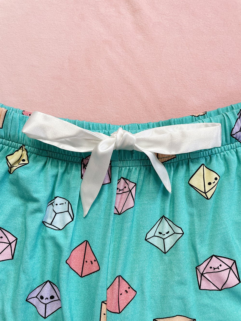 Tiny Dice Pajama Short