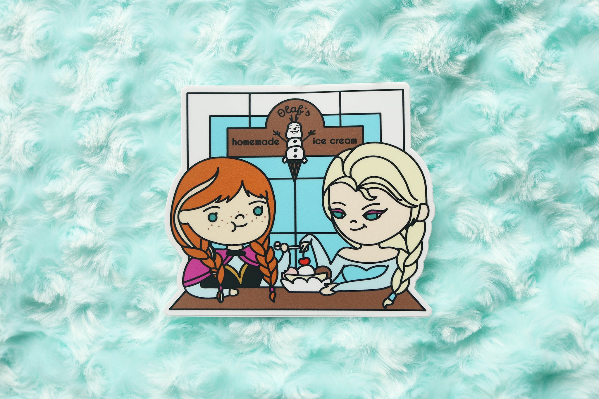 Snacking Princesses Stickers