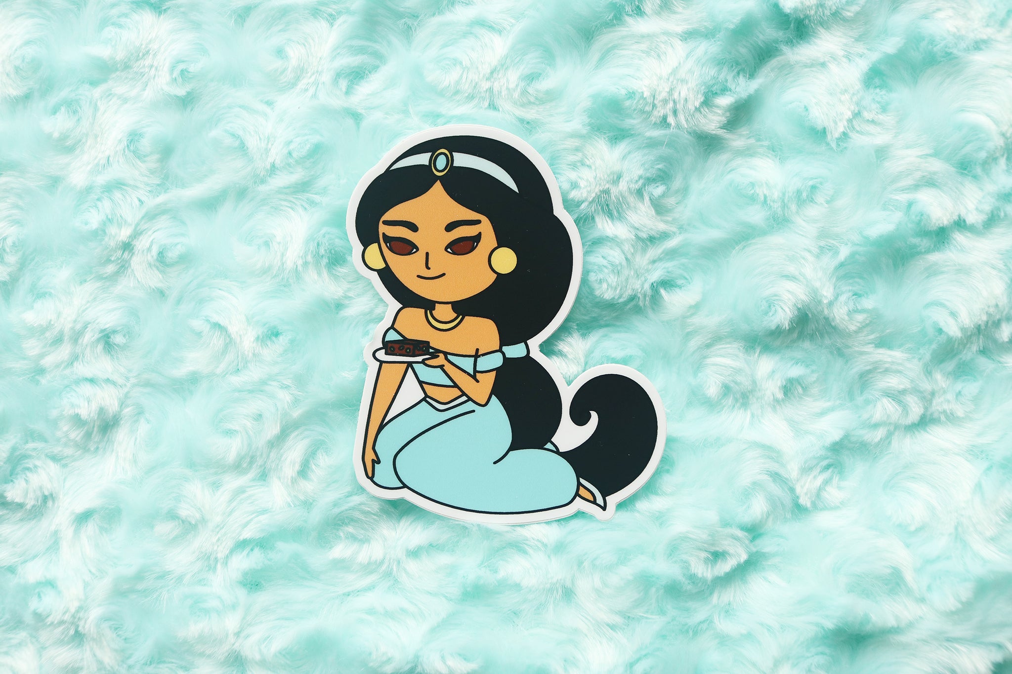 Snacking Princesses Stickers