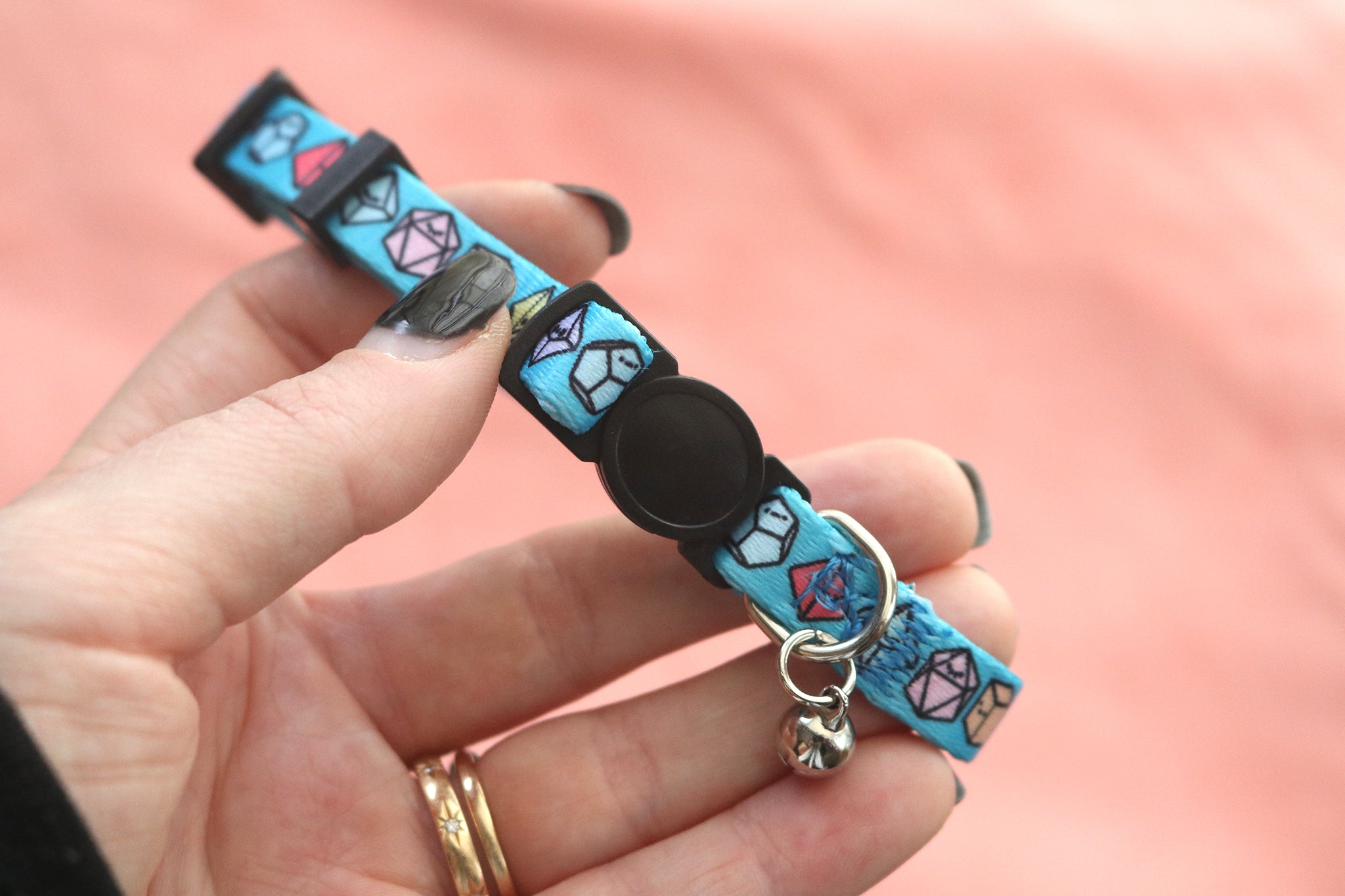 Tiny Dice Cat Collar
