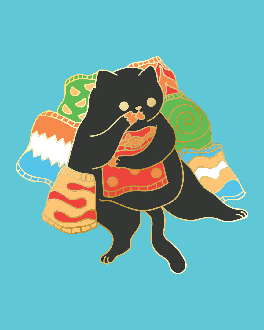 Monster Manual Munchies Kickstarter Pins