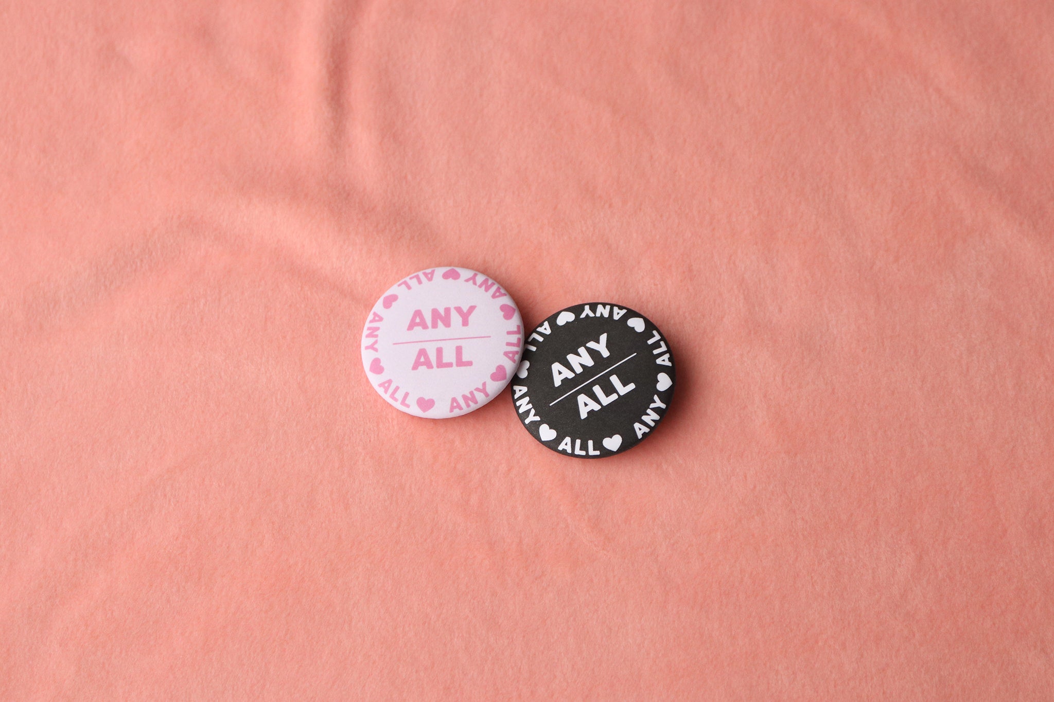 Kawaii Gender Spectrum Pronoun Buttons