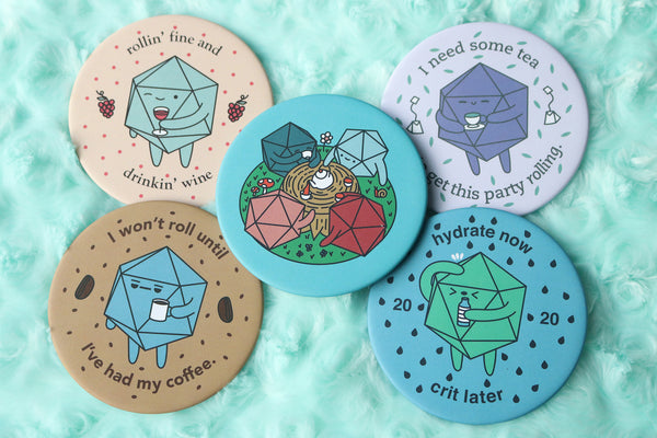 Drinking Dice Buddy Coasters