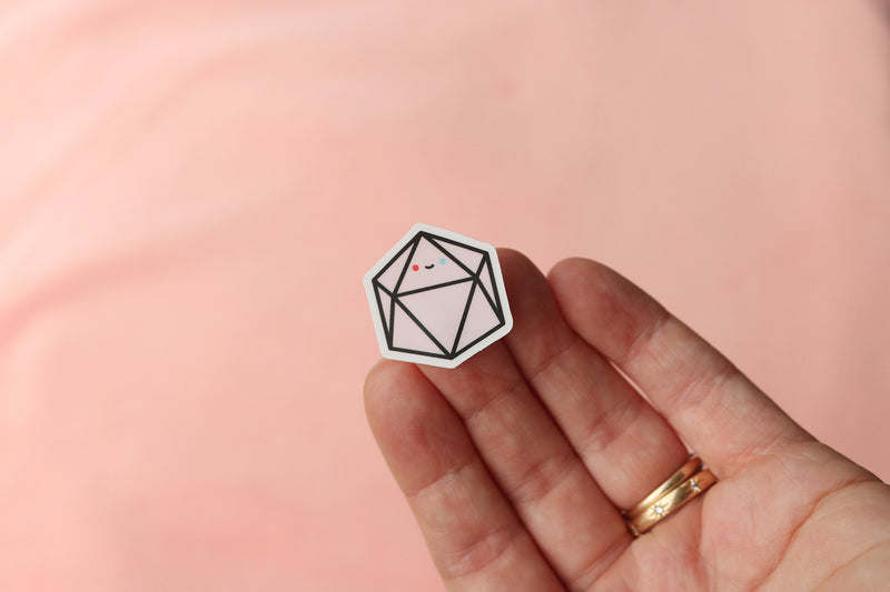 Tiny D20 Buddies Sticker Sheet