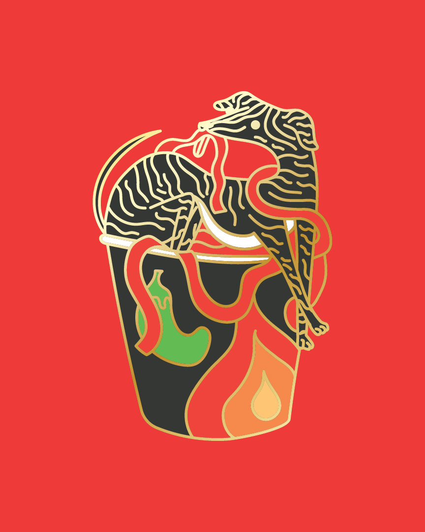 Monster Manual Munchies Kickstarter Pins