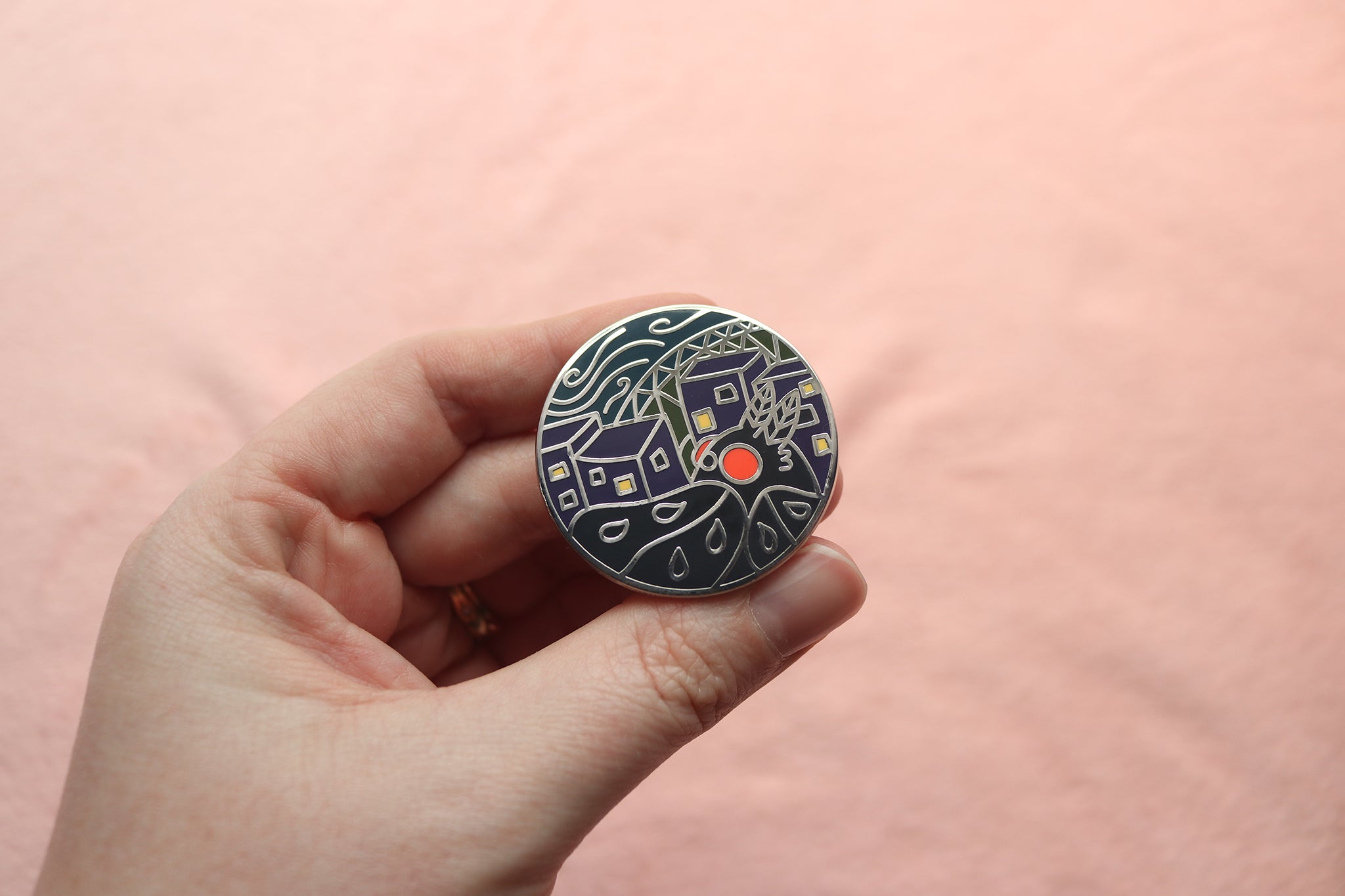 Mothman Pin