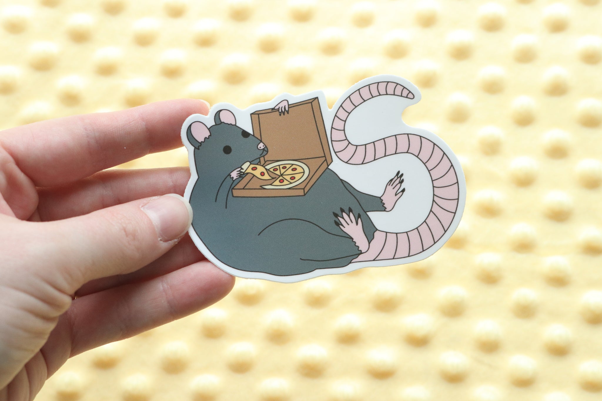 Pizza Rat Sticker