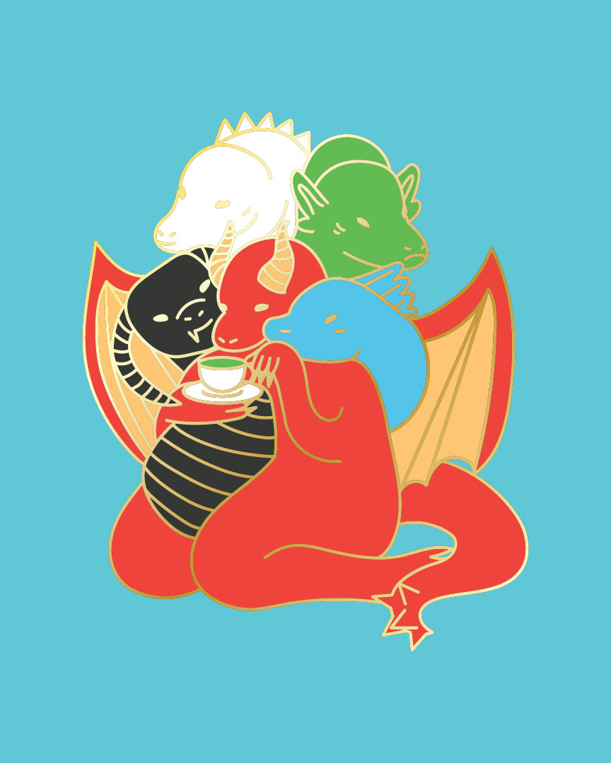 Monster Manual Munchies Kickstarter Pins