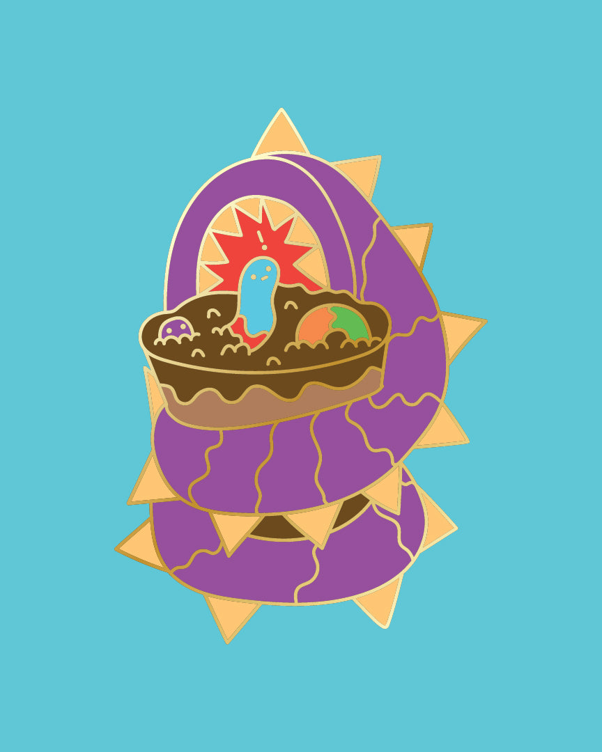 Monster Manual Munchies Kickstarter Pins