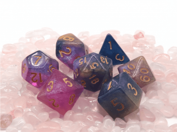 Andromeda’s Nebula RPG Dice Set