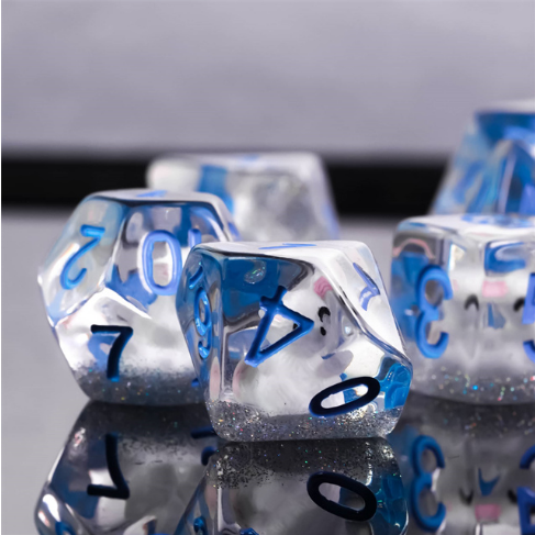 Arctic Fox RPG Dice Set