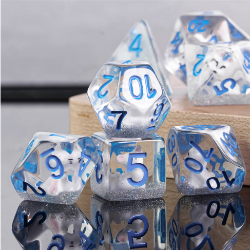 Arctic Fox RPG Dice Set