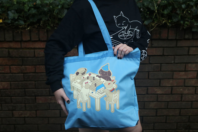 Dungeons and Dogs Tote Bag