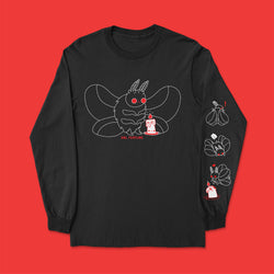 Moth and Flame Long Sleeve T-Shirt