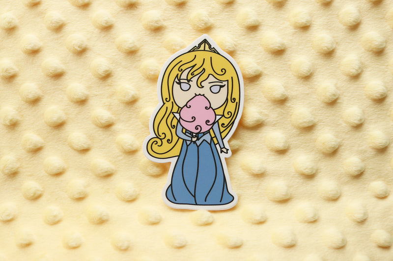 Snacking Princesses Stickers