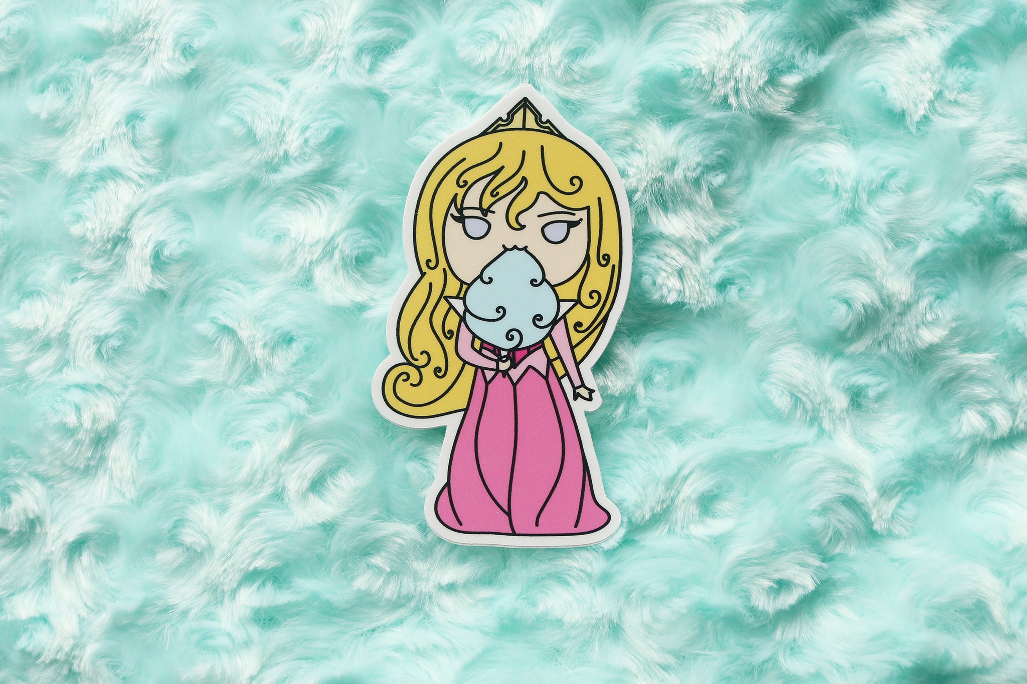 Snacking Princesses Stickers