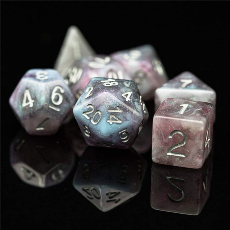 Aurora Borealis RPG Dice Set