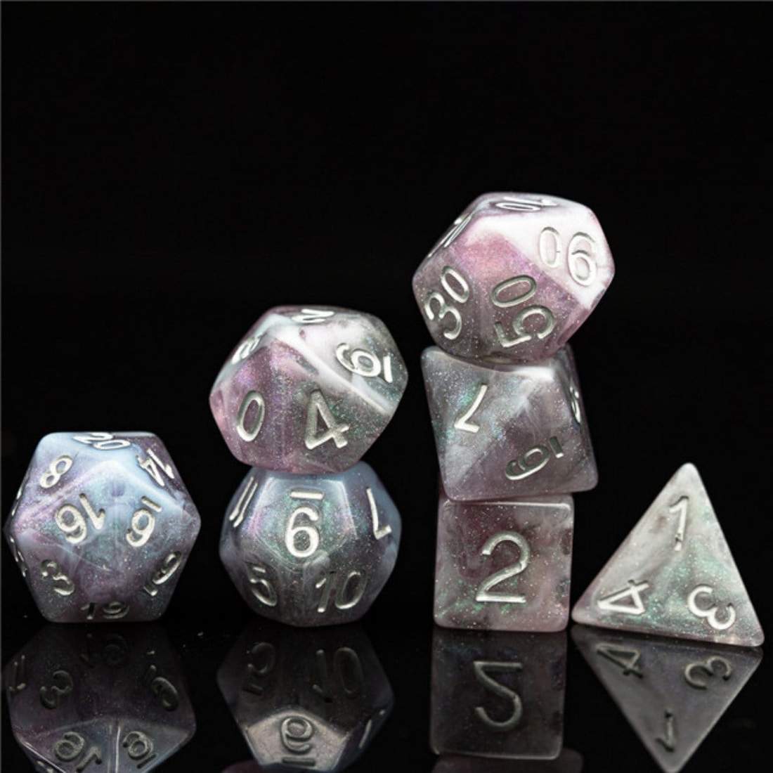 Aurora Borealis RPG Dice Set