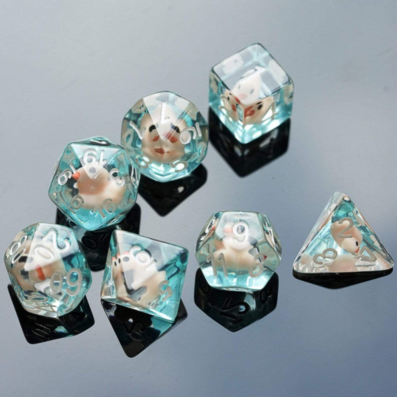 Pink Duck RPG Dice Set