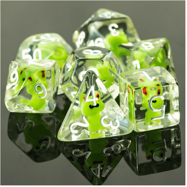 Frog RPG Dice Set