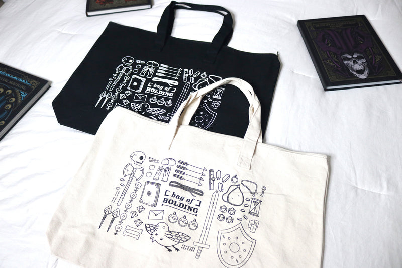 Bag of Holding Canvas Tote Bag by Dbl Feature