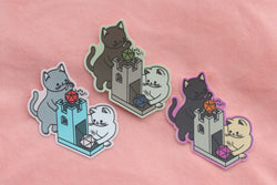 Cat Tower Sticker