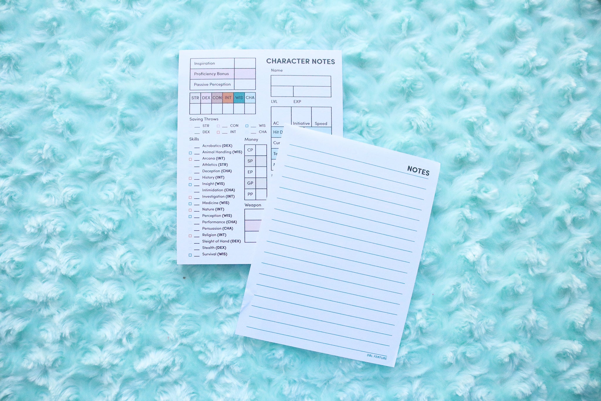 RPG Notepads