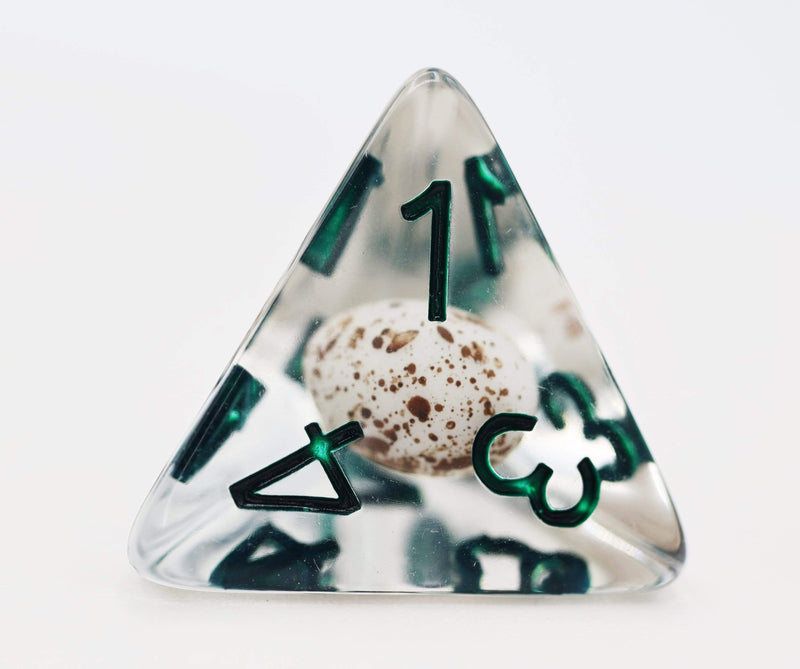 Chicken Farm 8 Piece RPG Dice Set