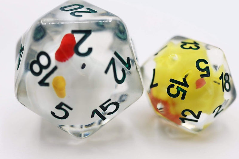 Chicken Farm 8 Piece RPG Dice Set