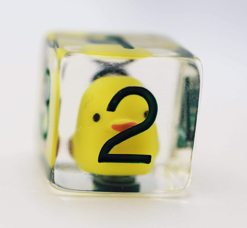 Chicken Farm 8 Piece RPG Dice Set