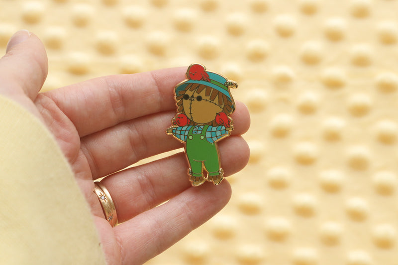 Scarecrow Hard Enamel Pin