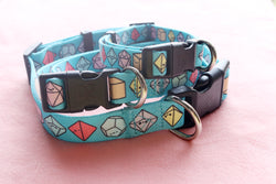 Tiny Dice Dog Collar