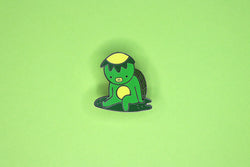 Green Kappa Enamel Pin