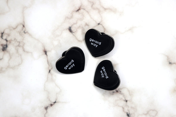 Gerard Way Heart Hard Enamel Pin