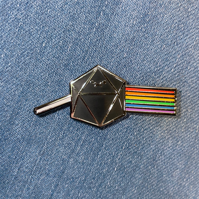 Origins Game Fair Pin Bazaar Prism Hard Enamel Pin by Dbl Feature