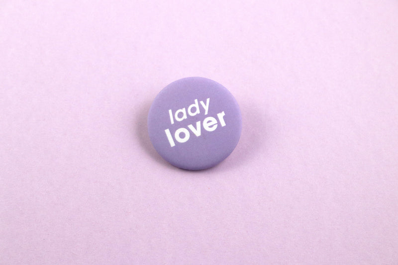 Lady Lover Button
