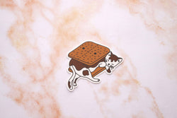 S'mores Kitty Sticker