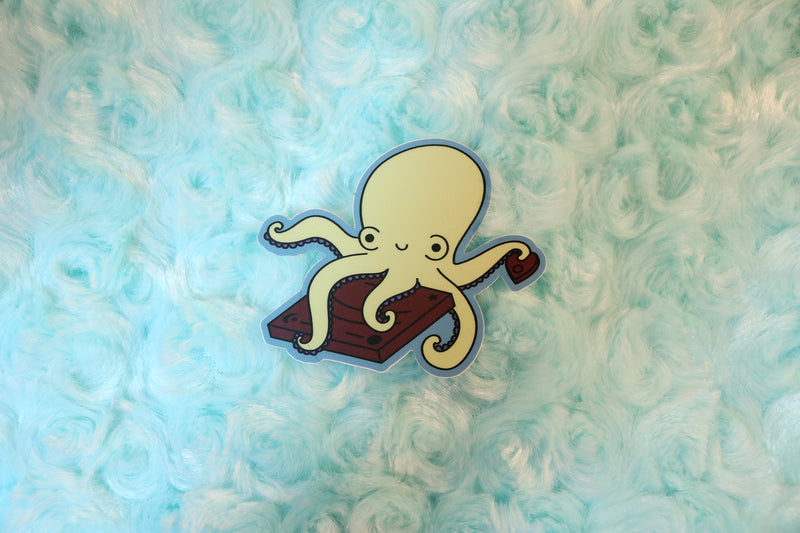 Ouija Board Octopus Sticker