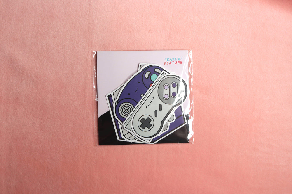 Nintendo Consoles and Controller Stickers by Dbl Feature