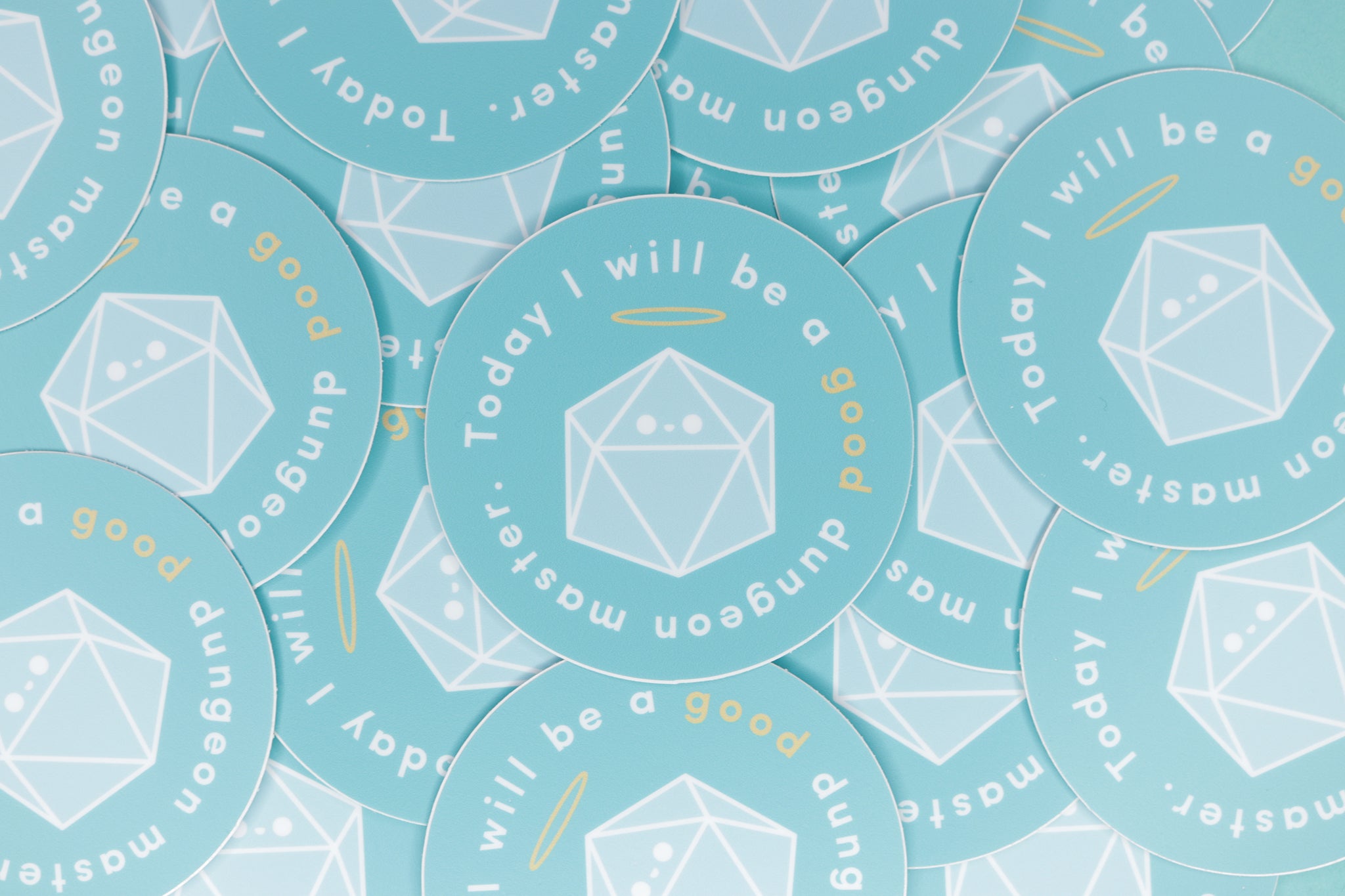 Pile of Good  Dnd Dungeon Master Stickers