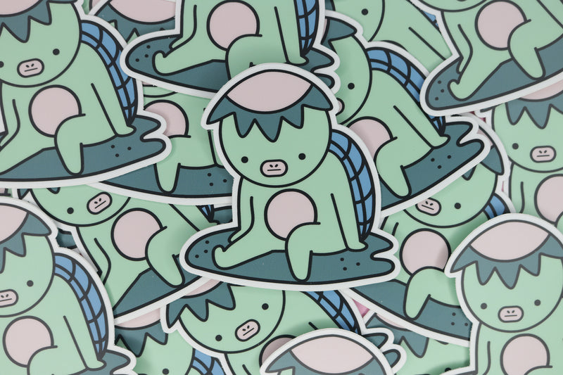 pile of pink kappa stickers