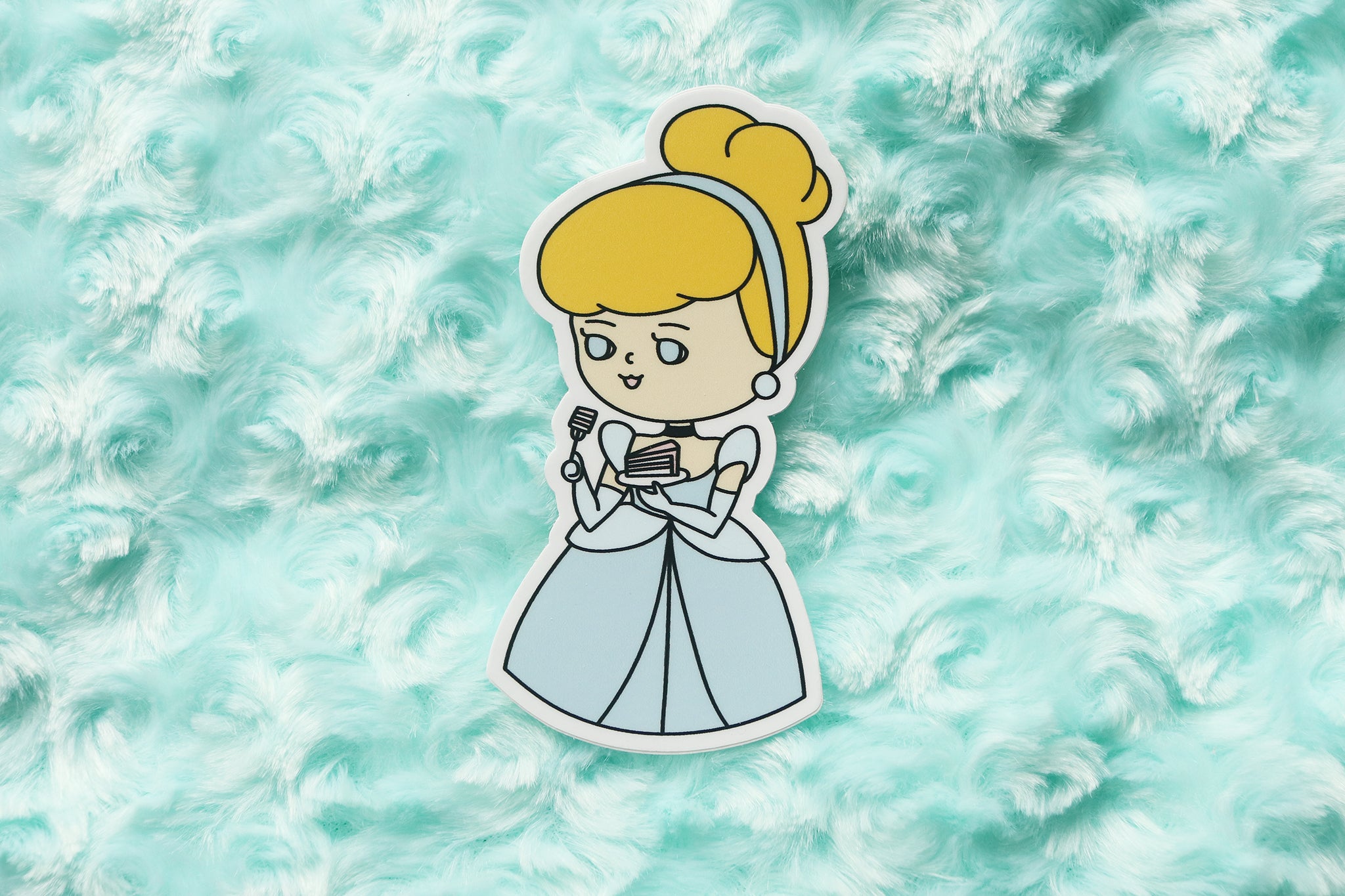 Snacking Princesses Stickers